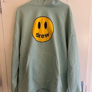 Drew House Mascot Mint Hoodie Size XL